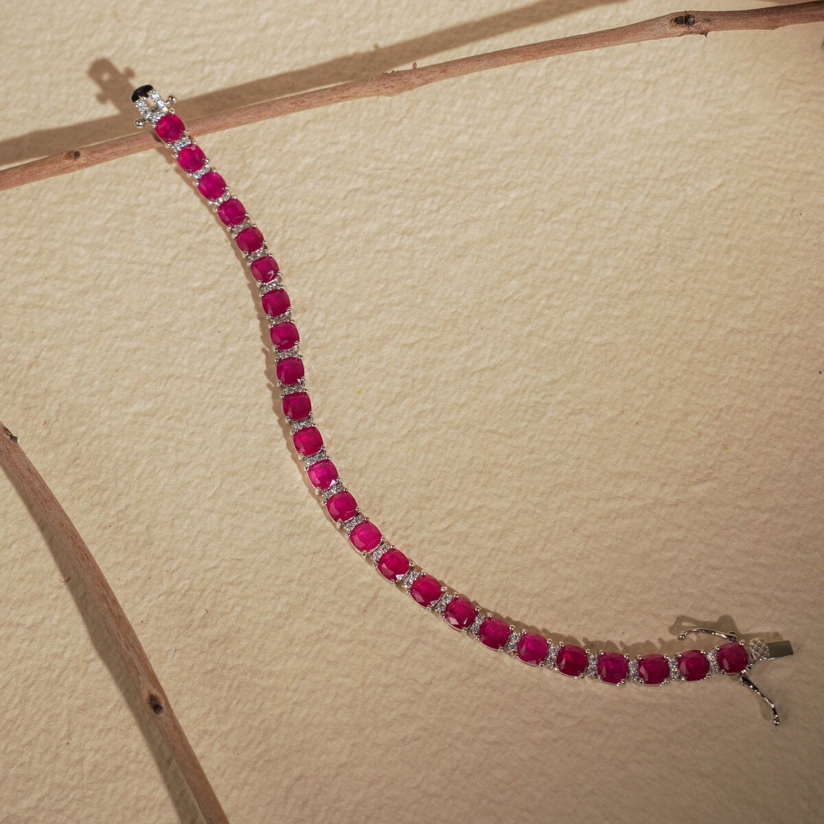 CUSHION TENNIS BRACELET